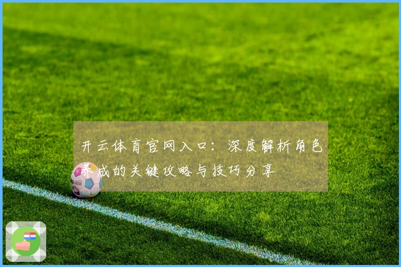 开云体育官网入口：深度解析角色养成的关键攻略与技巧分享